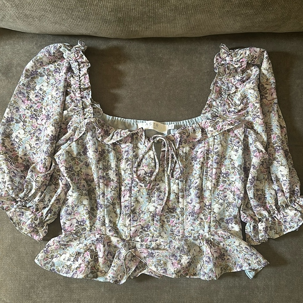 Astr the Label Corset Blouse